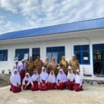Respon Cepat PTPN Group Bangun Kembali Gedung Sekolah di Rokan Hulu Pasca Terbakar