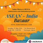 ASEAN–India Bazaar 2026 Hadir di Jakarta, Satukan Budaya, Bisnis, dan Komunitas dalam Satu Perayaan