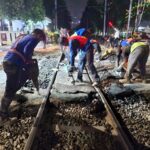 Ada Pekerjaan Perbaikan Geometri Jalan Rel, KAI Daop 1 Jakarta Imbau Pengguna Jalan Hindari JPL 14 dan Gunakan Jalur Alternatif