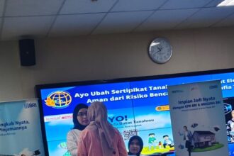 BRI Sudirman Semanggi Gelar Olahraga Bersama dan Sosialisasi BRIGuna Karya di Lingkungan BPN
