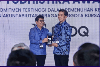 FLOQ Raih Penghargaan Yudhistira dari CFX atas Akuntabilitas dan Integritas Tertinggi