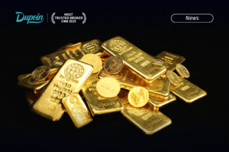 Harga Emas Bergerak Negatif, Sentimen The Fed dan Dolar Jadi Penekan Utama