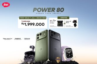 itel POWER 80 Resmi Rilis! Tahan Benturan, Tahan Air, dan Bisa Rekam Video di Dalam Air