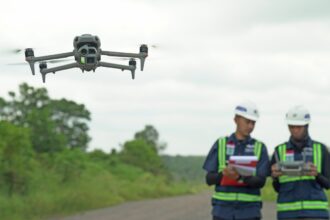 Drone DJI Matrice 4E untuk Survei dan Pemetaan Presisi