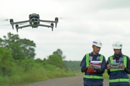 Drone DJI Matrice 4E untuk Survei dan Pemetaan Presisi
