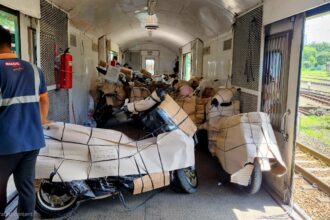 1.425 Motor Dikirim dari Yogyakarta, KAI Logistik Dukung Mobilitas Masyarakat Selama Libur Panjang Pendidikan