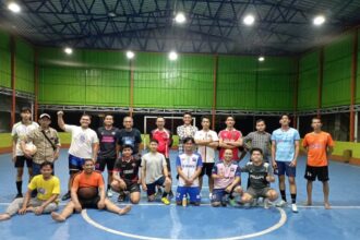 Pererat Sinergi dan Tingkatkan Kebugaran, BRI Region 6 Gelar Futsal Persahabatan Bersama PT BKS