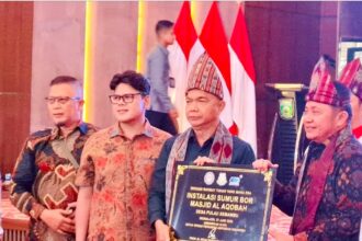Kolaborasi SUCOFINDO–ABPEDNAS Hadirkan Akses Air Bersih bagi Desa Pulau Semambu