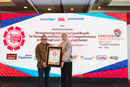 Kepercayaan Pelanggan Jadi Kekuatan Prodia Raih Predikat Excellent di Indonesia Original Brand 2026